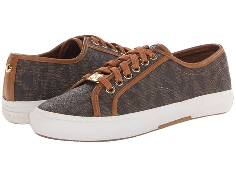 bruine michael kors sneakers|michael kors sneakers for men.